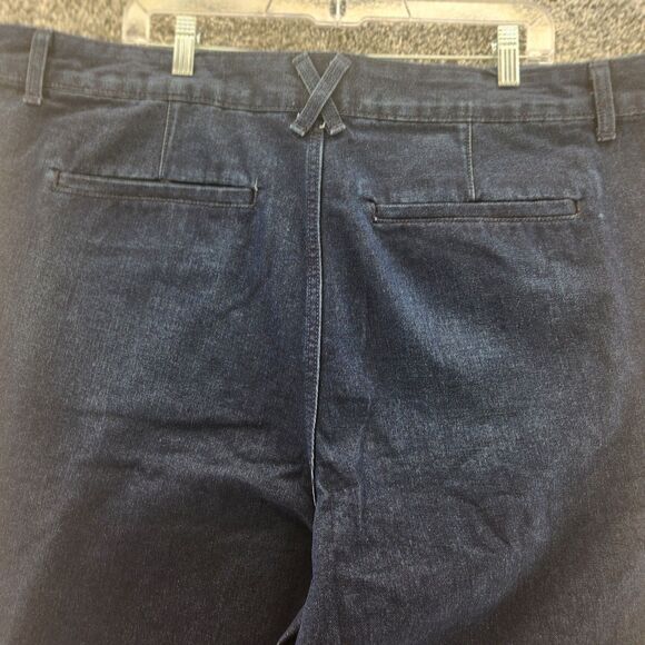 Terra & Sky 20W Dark Wash NWT High Rise Denim Jeans - Picture 10 of 11